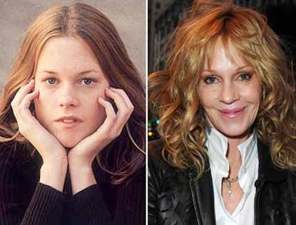 //melanie griffith addicted to plastic surgery