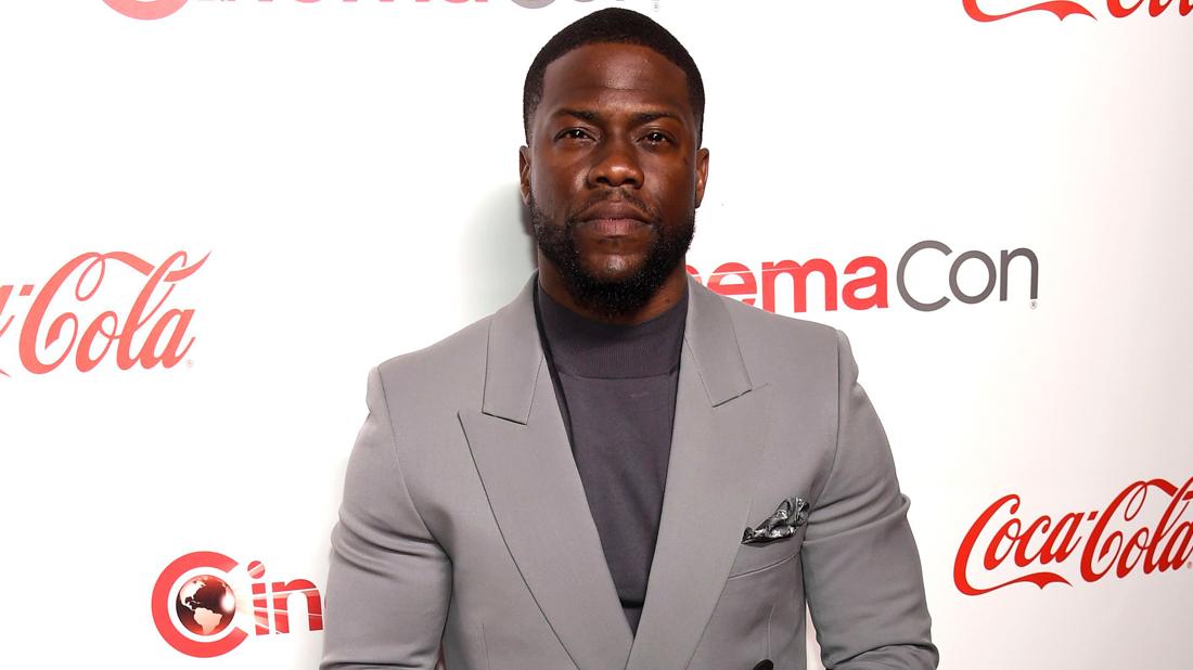 Kevin Hart, recipient of the CinemaCon international star of the year award