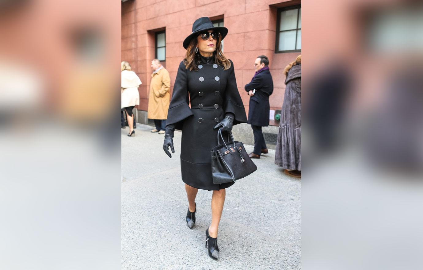 //Bethenny frankel jill zarin bobby funeral