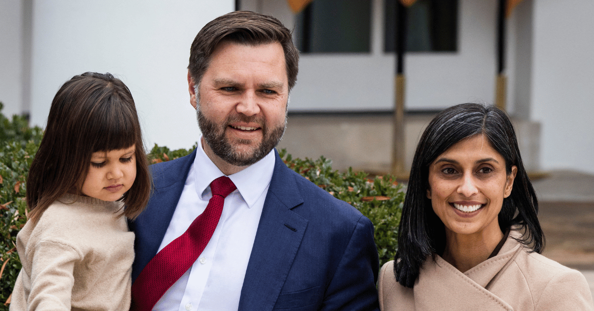 Photo of J.D. and Usha Vance