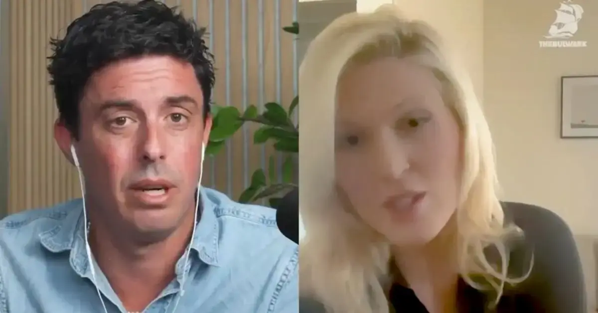 Split photo of Tim Miller, Olivia Nuzzi 