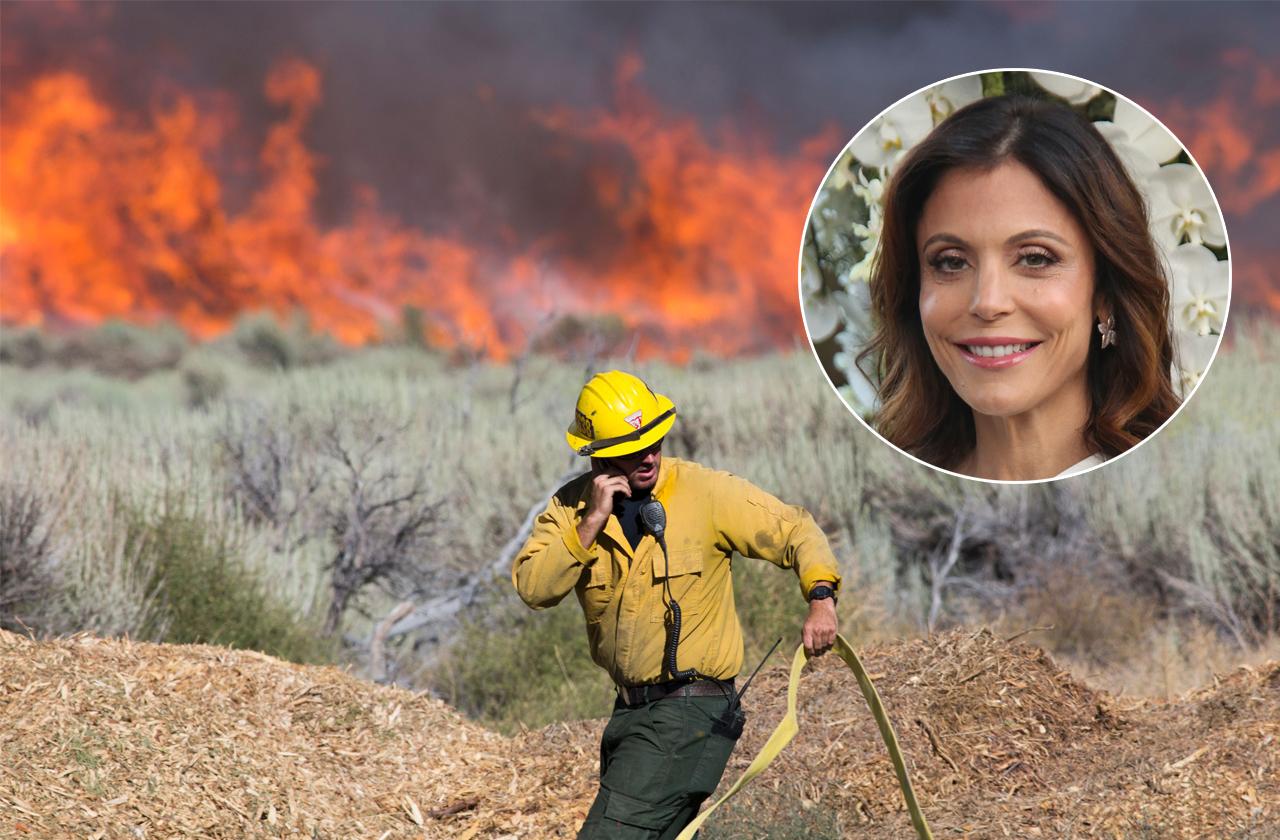 //bethenny frankels foundation helps with wildfire relief pp