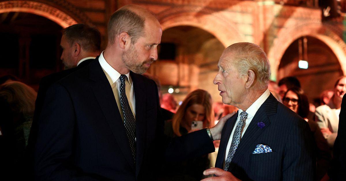 Photo of King Charles and Prince William