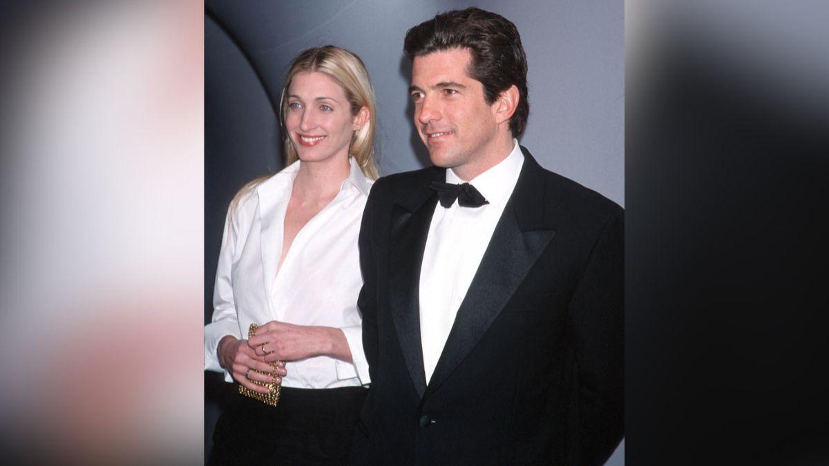 Photo of John F. Kennedy Jr. and Carolyn Bessette