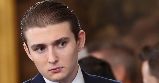 Barron Trump Sparks Concern After Looking 'Loney' At Mar-a-Lago Bash