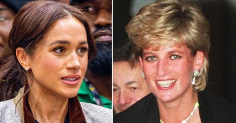 Photo of Princess Diana and Meghan Markle
