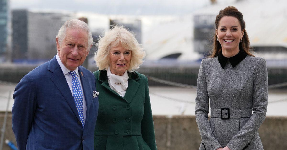 Photo of Kate Middleton, Queen Camilla and King Charles