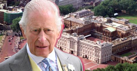 Photo of Buckingham Palace and King Charles