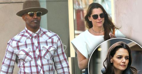 Jamie Foxx Katie Holmes Engagement Rumors Mystery Woman