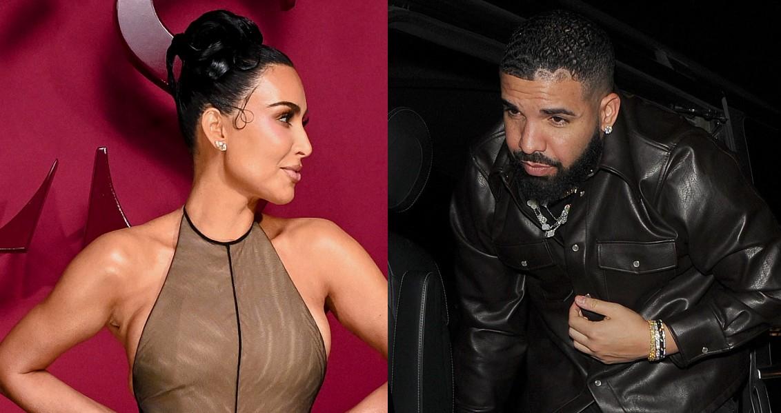 Photo of Kim Kardashian and Drake