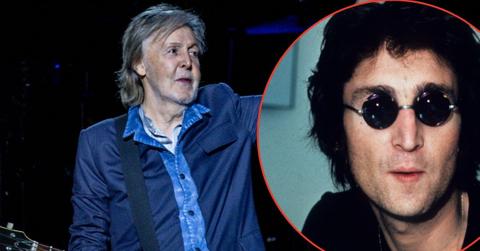 Paul McCartney said he still 'consults' with John Lennon on his work.