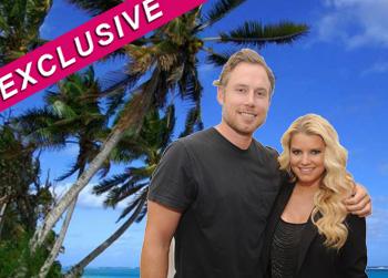 //jessica simpson eric johson hawaii getty