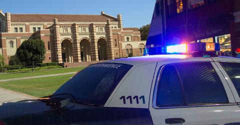 //ucla campus shooter student lockdown scared pp