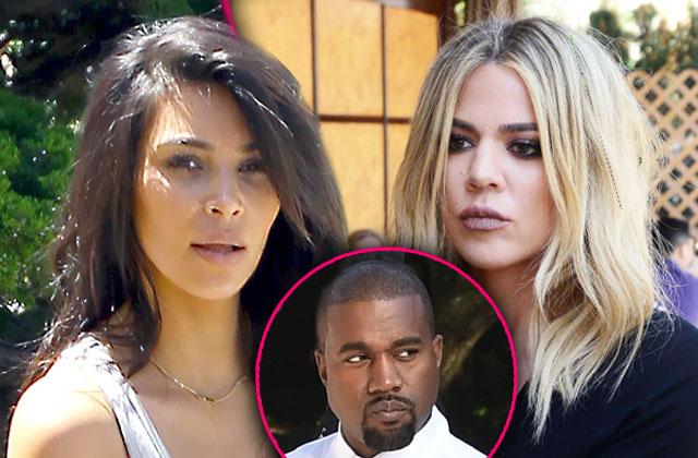 //khloe kardashian kim kardashian fight over kanye west pp