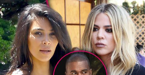 //khloe kardashian kim kardashian fight over kanye west pp