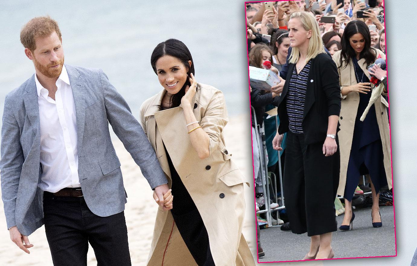 Prince Harry And Meghan Markle Have Bodyguard In Heels