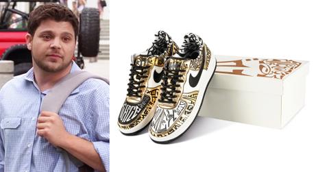 entourage turtle air force sneakers sold k auction rf