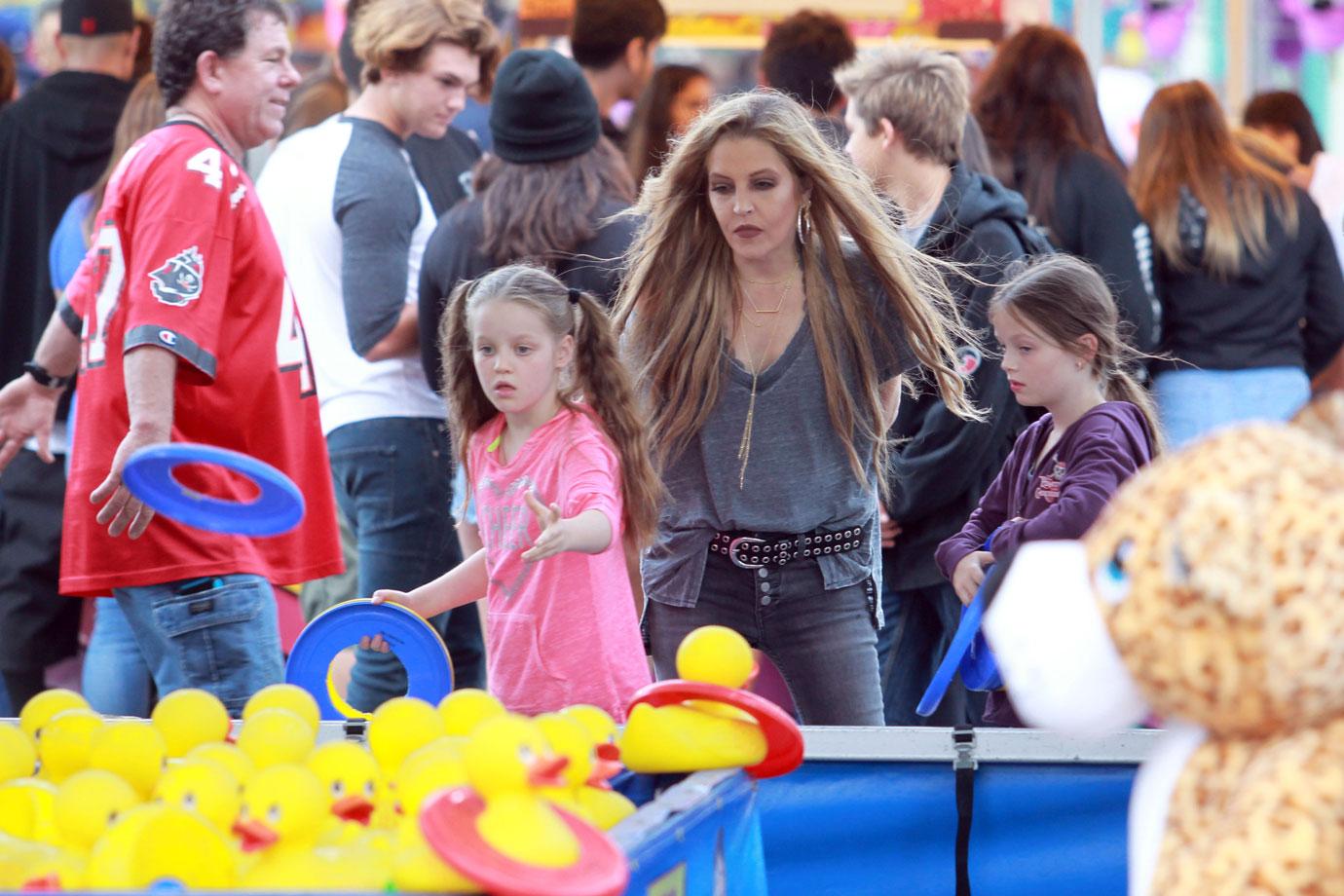 //lisa marie presley daughters harper finley divorce