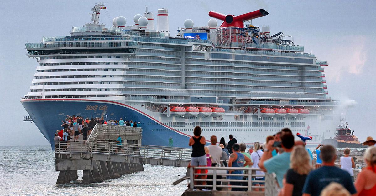 Shocking Video Captures Moments Before Woman Jumped Off Carnival Cruise