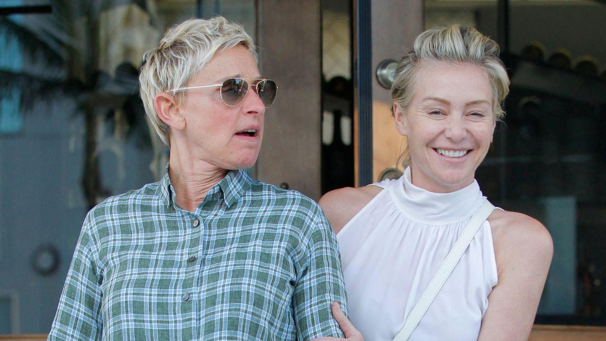 Photo of Ellen DeGeneres and Portia de Rossi