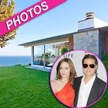 //brad pitt angelina jolie malibu home