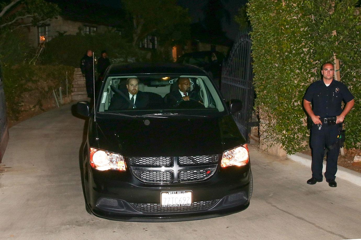 Hugh Hefner Hearse Death