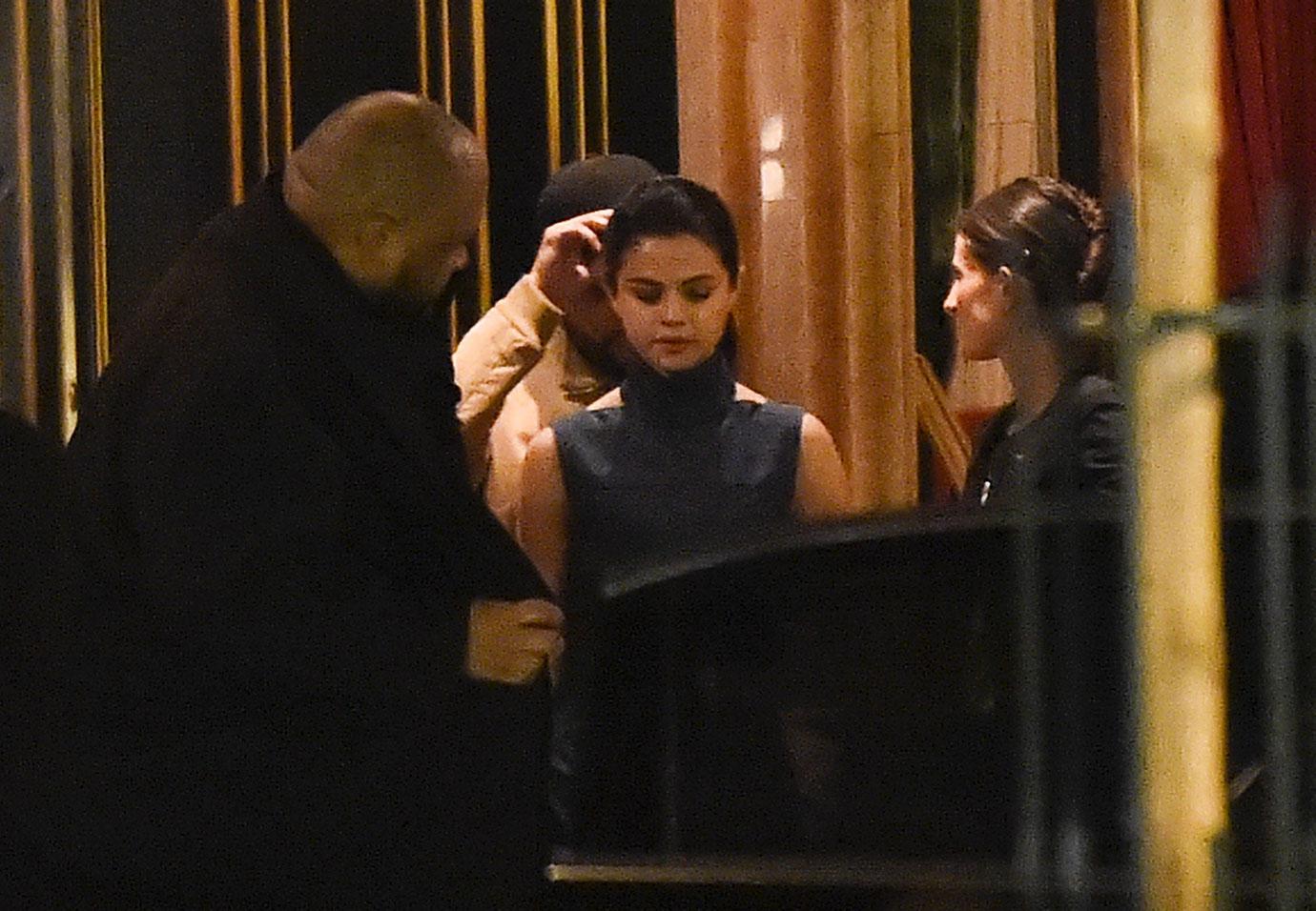 Selena Gomez The Weeknd Kissing Paris