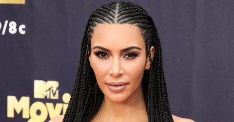 //kim kardashian saint west man bun pp