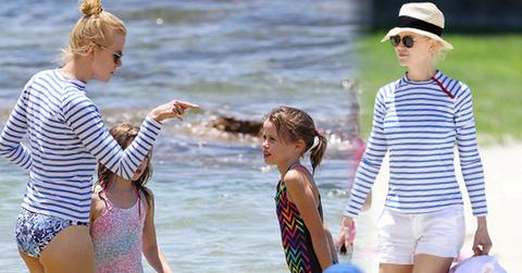 //nicole kidman bikini butt beach daughters pp