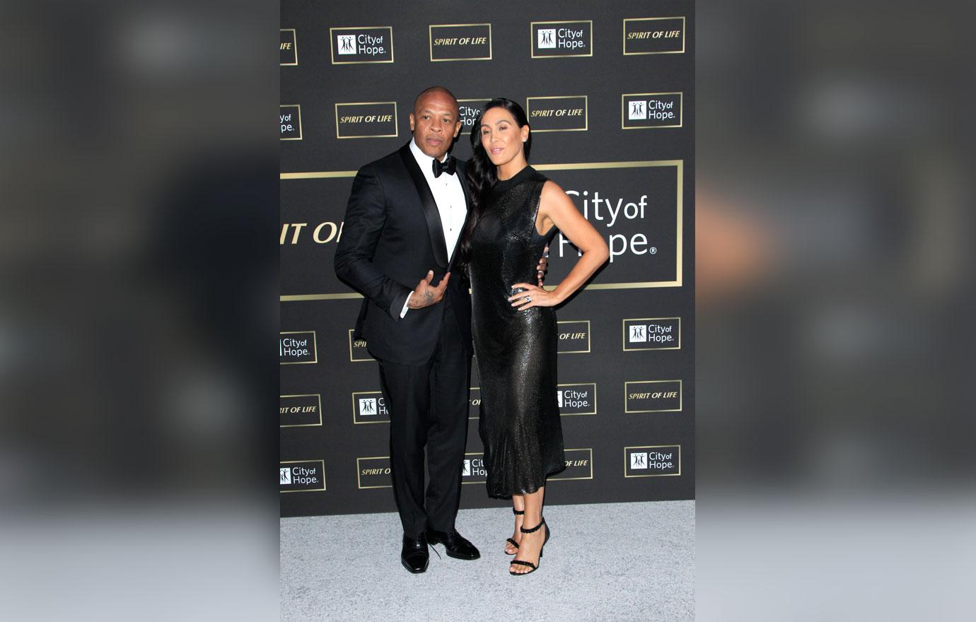 dr dre ex wife nicole young scores rolls royce cadillac escalada limo  million divorce deal