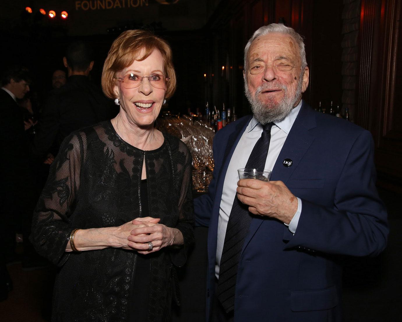 //Carol Burnett and Stephen Sondheim