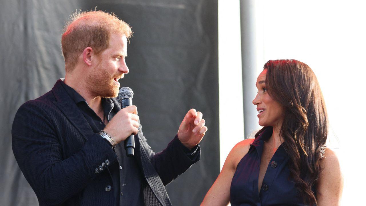 Photo of Prince Harry and Meghan Markle