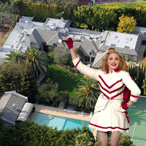 //madonna beverly hills house