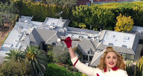 //madonna beverly hills house