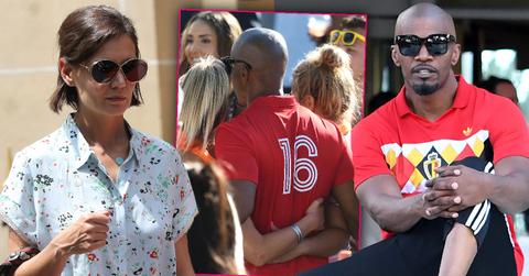 Jamie Foxx Parties With Women Katie Holmes Alone In Paris After Split