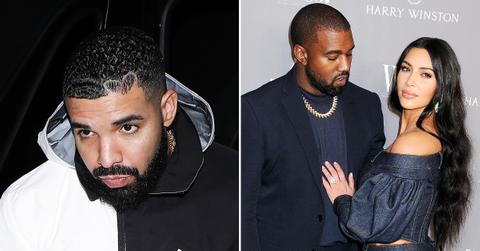 drake cried kanye west begged kim kardashian run right back larry hoover benefit concert r