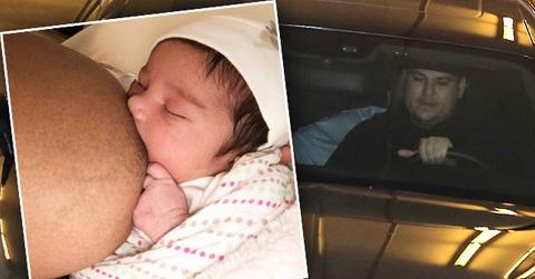 Rob Kardashian Black Chyna Baby Daughter Dream Leaving Hospital Pics