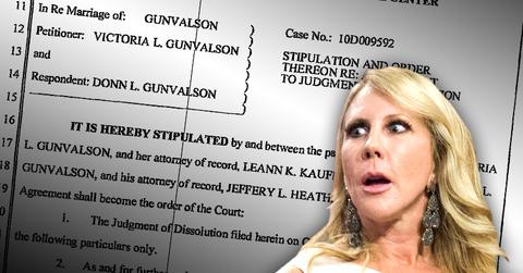 //vicki gunvalson ordered pay taking cash out ex husbands bank account rhoc pp sl