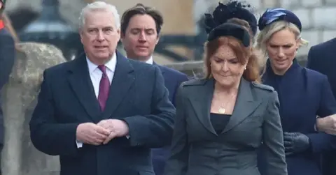 Photo of Prince Andrew and Fergie