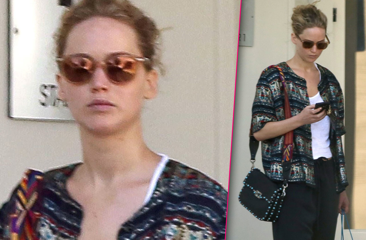 [pics] Jennifer Lawrence Strip Club Dance -- Star Spotted Out After Romp