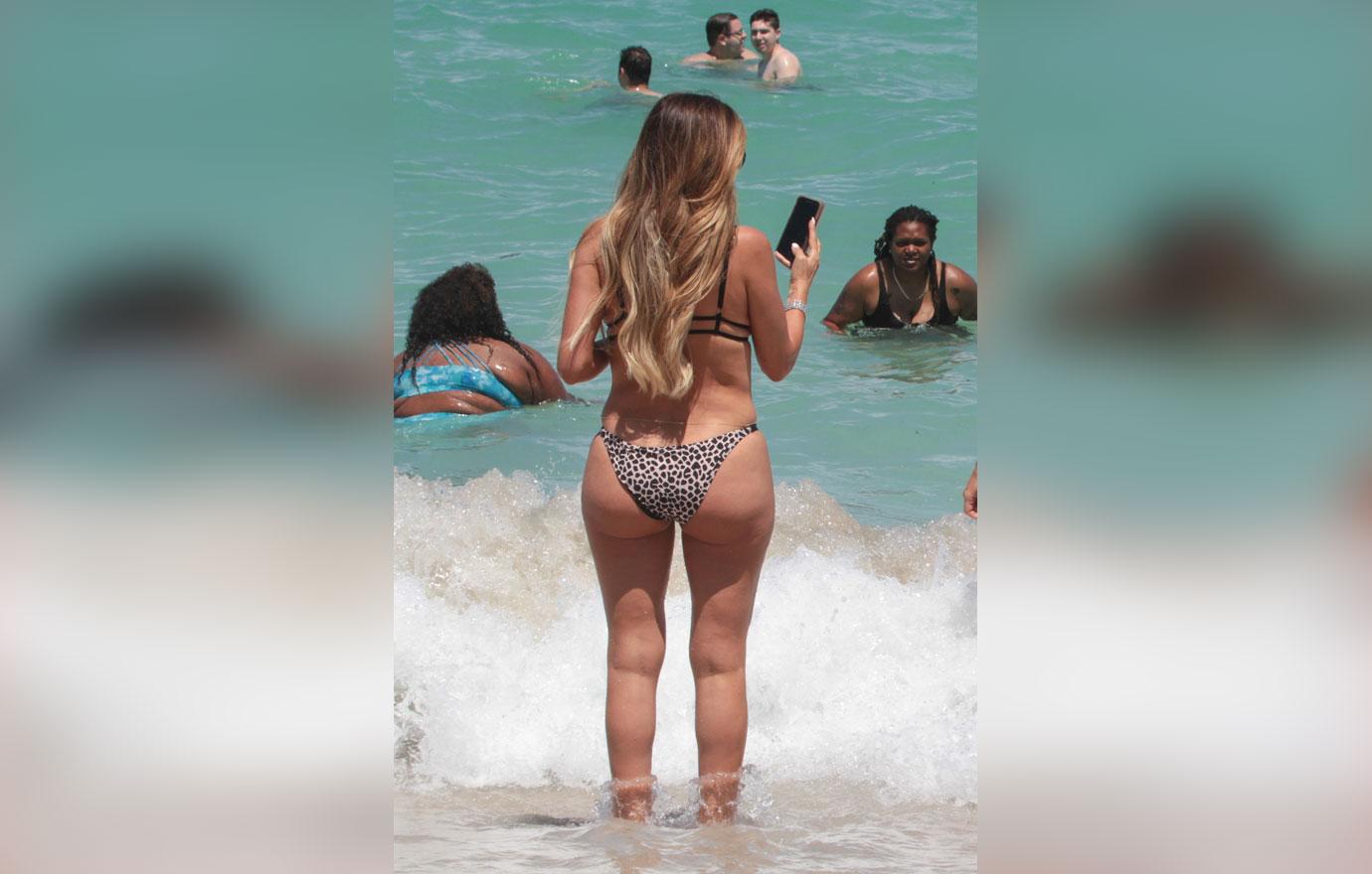 Bikini Clad Larsa Pippen Turns Camera On Paparazzi