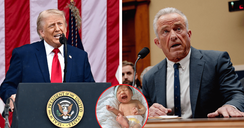 donald trump, rfk jr, baby
