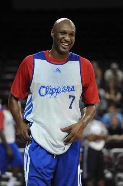 // lamar odom of the los angeles clippers gettyimages