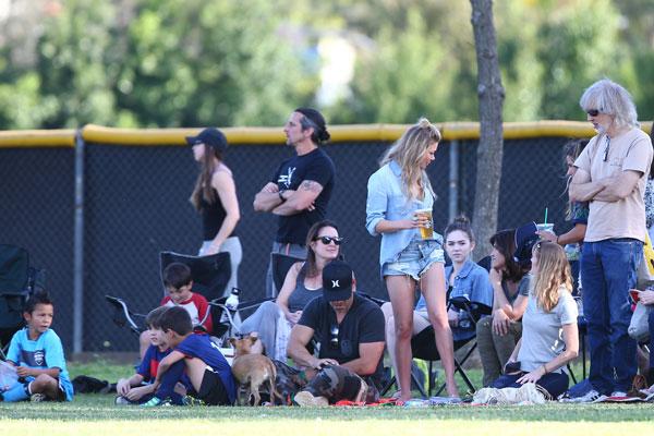 LeAnn Rimes & Eddie Cibrian At Stepson's Soccer Game