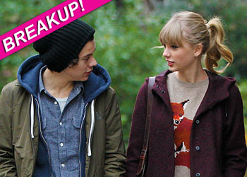 //taylor harry breakup splash