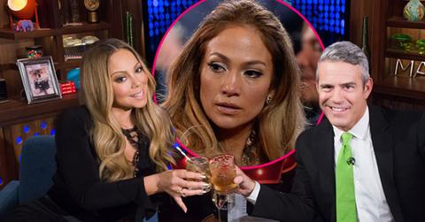 //mariah carey wwhl jennifer lopez diss feud pp