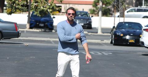 affleck smoking