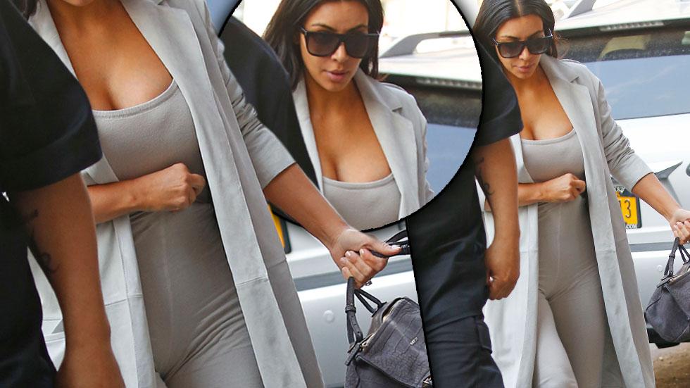 Kim Kardashian Pregnant NYC