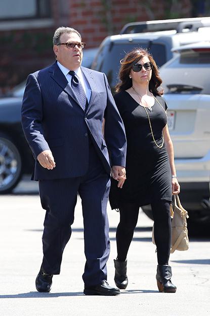 Sylvester Stallone Arrives At Son Sages Funeral