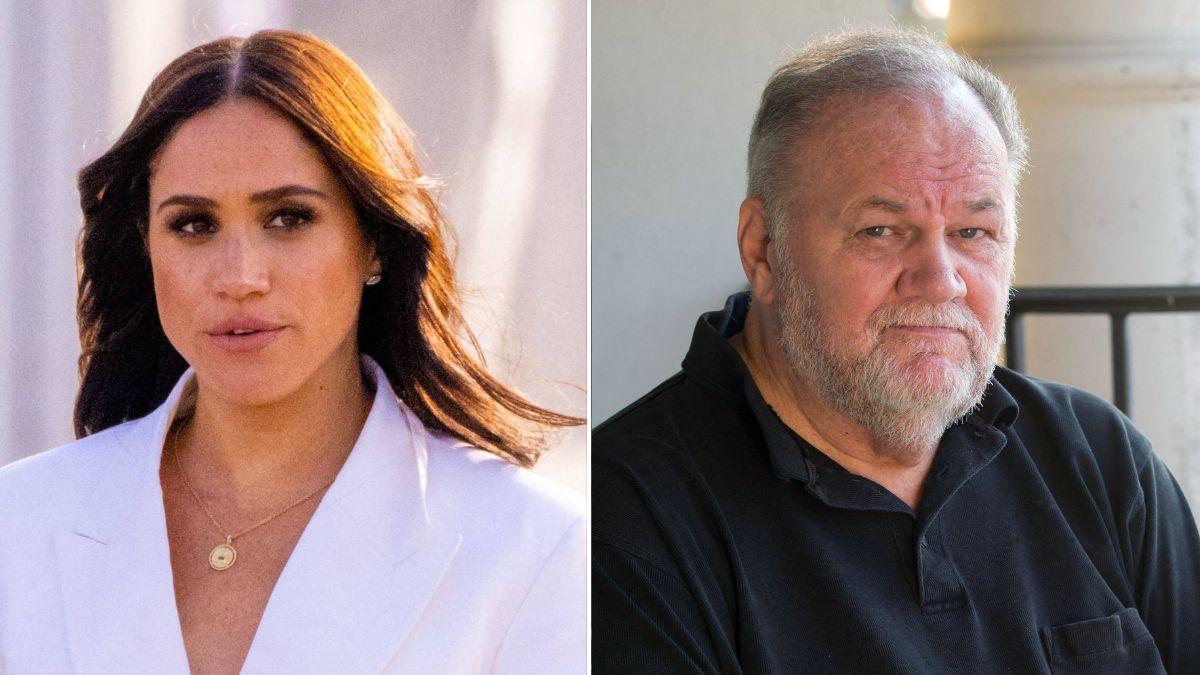 Photo of  Meghan Markle and Thomas Markle Sr.